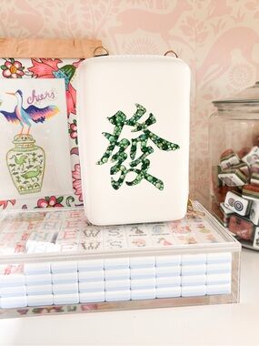 Handmade Mahjong Dragon Clutch